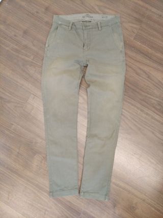 Pantalones Chinos Levi's Talla 30/32 Verde caqui