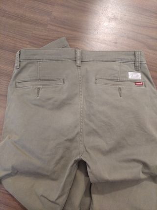 Pantalones Chinos Levi's Talla 30/32 Verde caqui