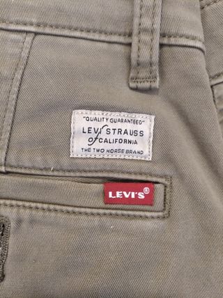 Pantalones Chinos Levi's Talla 30/32 Verde caqui