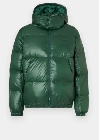 Chaqueta de plumas Lacoste verde