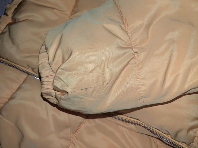 Chaqueta acolchada amarilla Pull&Bear M