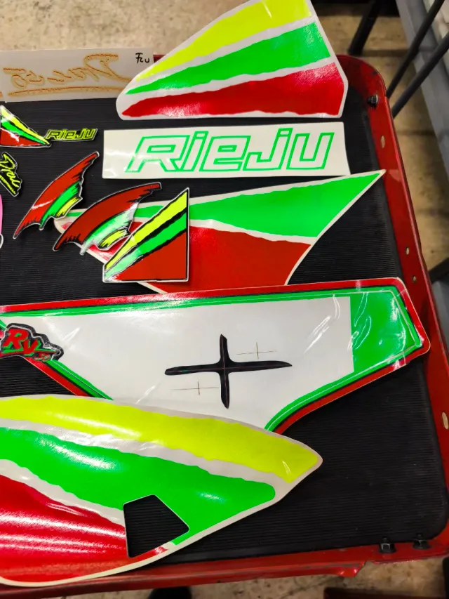 Pegatinas Rieju Drac Fluo Originales