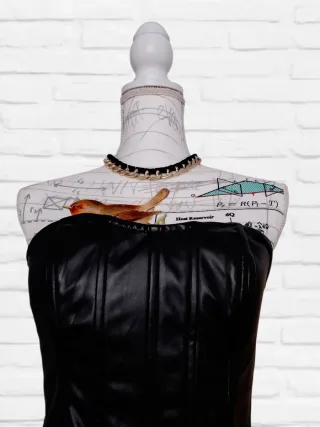 Top estilo corset Shein Talla S