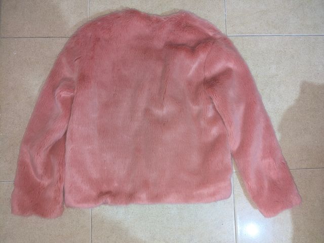 Chaqueta pelo coral Pull&Bear M