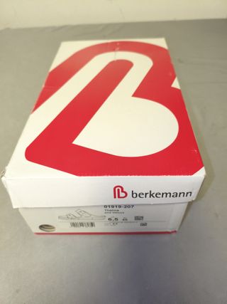 Sandalias Berkemann rosas y blancas