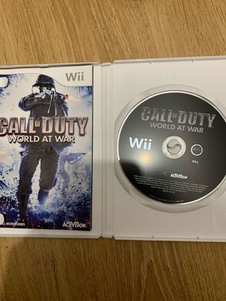 Juego Wii Call of Duty: World at War
