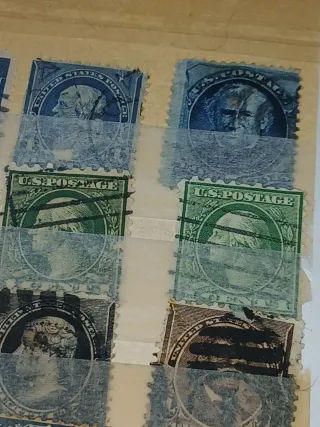 USA  150 Sellos Antiguos  OLD STAMPS  EEUU AMERICA