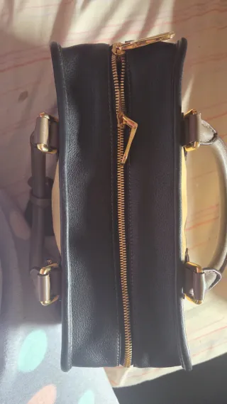 Bolso Loewe Amazona Beige/Negro