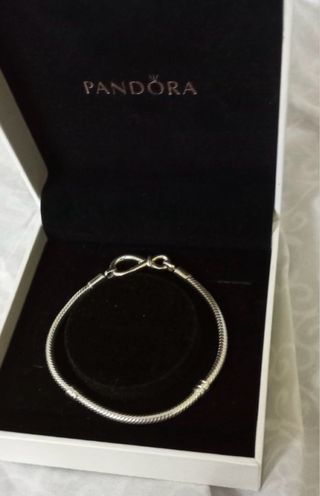 Pulsera Pandora Infinito Plata