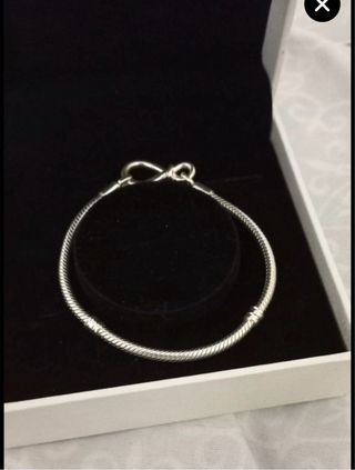 Pulsera Pandora Infinito Plata