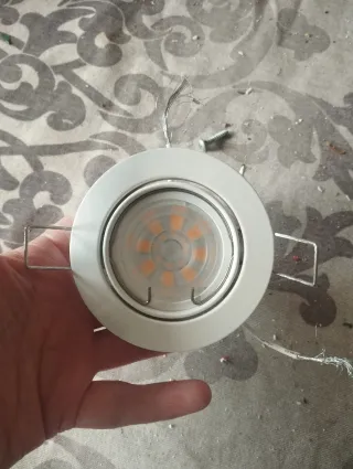 Foco LED empotrable para techo de pladur