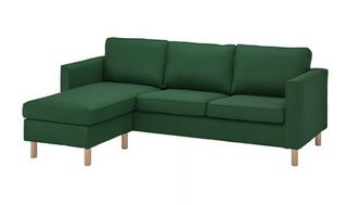 PÄRUP fodera divano a 3 posti chaise-longue/Vissle