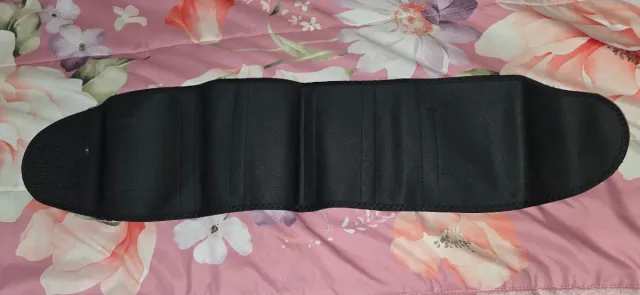 Faja lombare nera regolabile taglia S