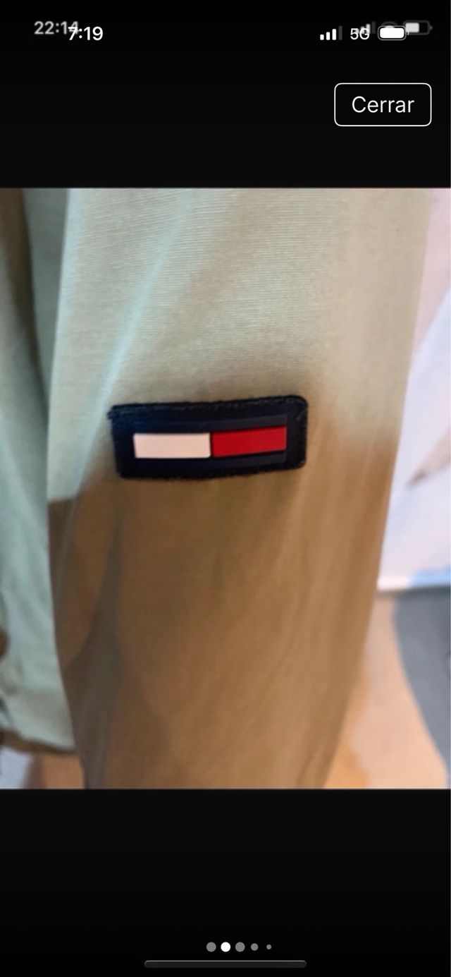 Chaqueta Tommy Hilfiger verde oliva