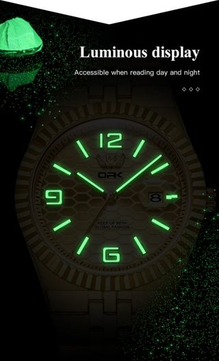 Reloj OPK Hombre Dorado