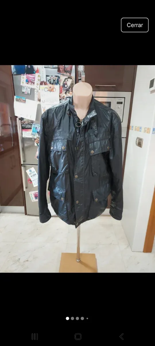 Chaqueta Belstaff Negra Talla XL