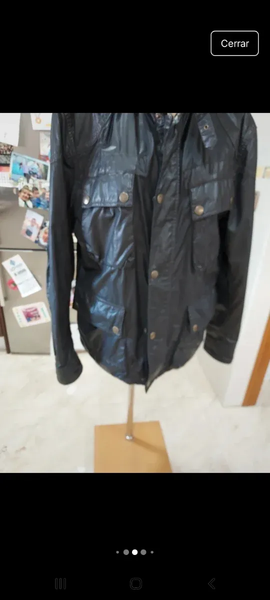 Chaqueta Belstaff Negra Talla XL