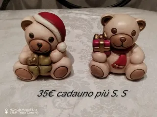 Thun Orsetti 35€ cadauno più S.S.