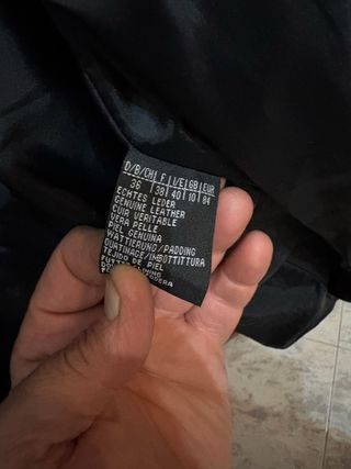 Giacca donna in  vera pelle vintage