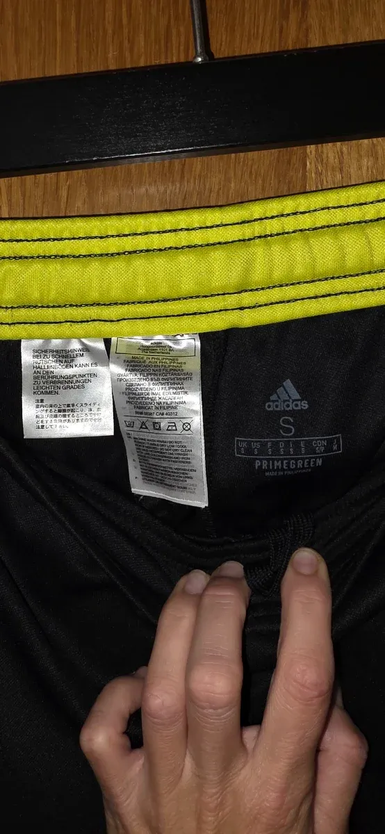 Pantalón Adidas Tiro Linea Fluor Taglia S Uomo