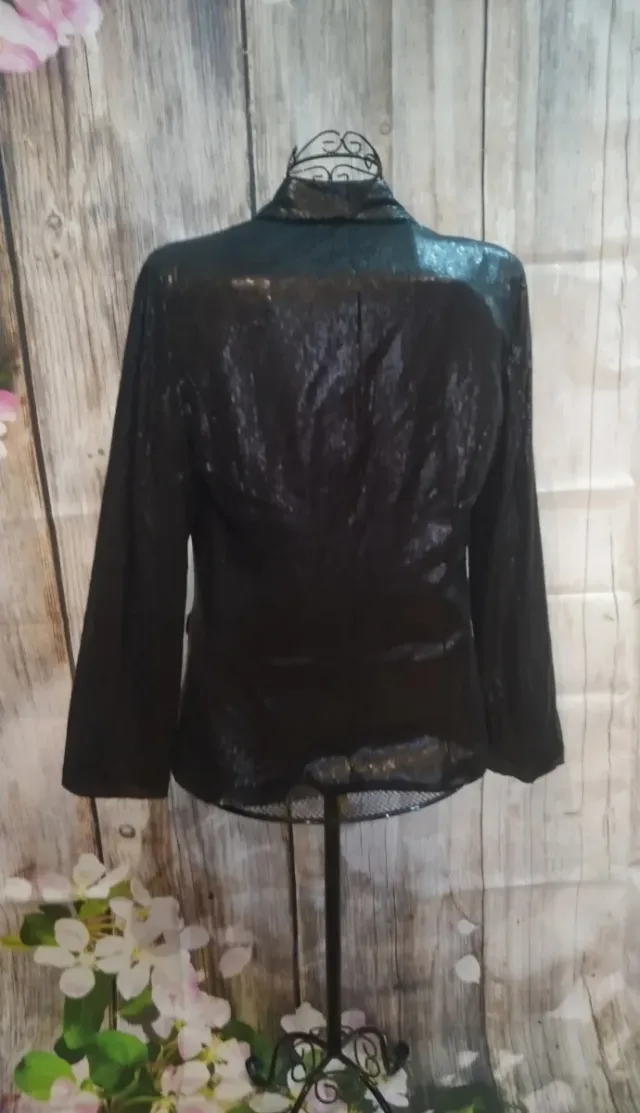 Chaqueta Lentejuelas Negra