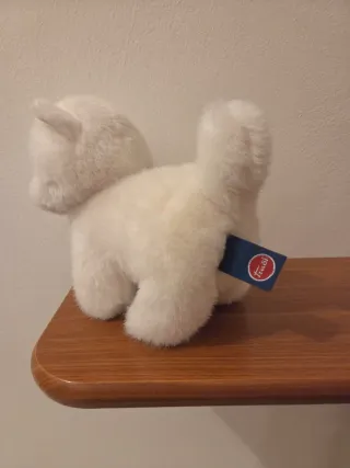 Gatto Trudi bianco peluche