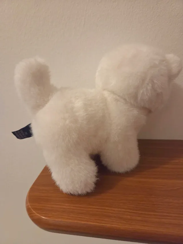 Gatto Trudi bianco peluche