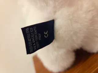 Gatto Trudi bianco peluche