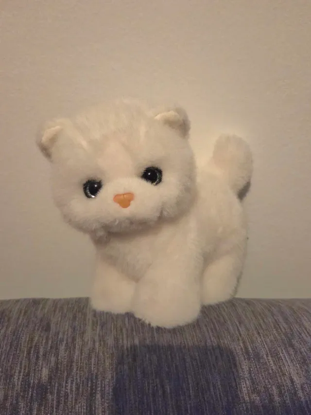 Gatto Trudi bianco peluche