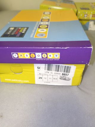 Sandalias Pablosky Plataforma Tira Cruzada