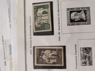 Francia 1941 Francobolli