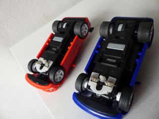 SCALEXTRIC - 2 MUSCLE CARS 1/43