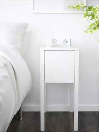 Mesita de Ikea Nordli Blanca