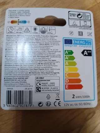 Bombillas LED G4 Diall (13 uds)