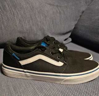 Zapatillas Vans Old Skool Negras y Azules