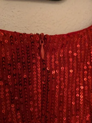 Vestido lentejuelas D&M L