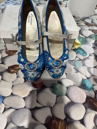 Zapatos de fallera Corrientes Aurora