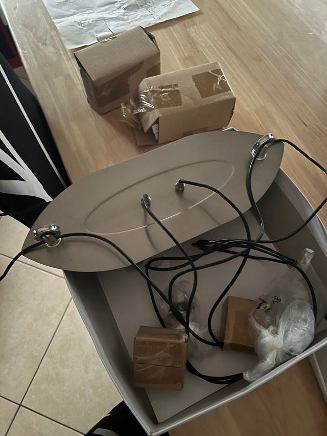 Lámpara de techo moderna colgante