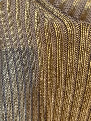 Jersey Zara metalizado S