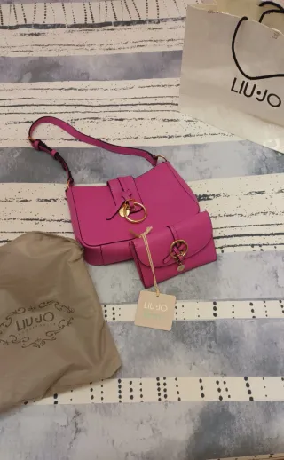 Liu Jo Borsetta e Portafoglio Rosa