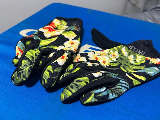 Guantes Ciclismo Estampado Floral