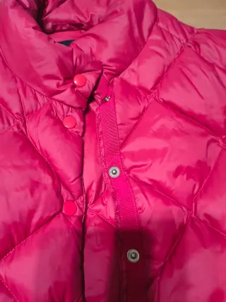 Parka acolchada roja