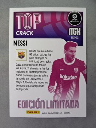 2020-21 - MEGACRACKS - LEO MESSI EDICION LIMITADA