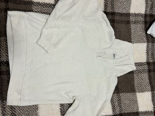 Jersey cuello vuelto Zara beige