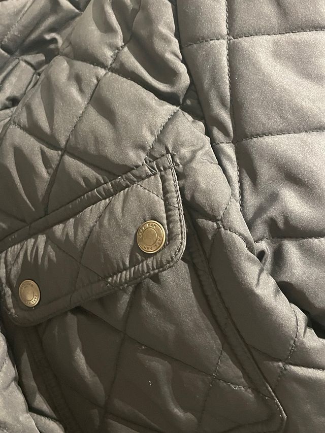 Parka Zara Hombre Negra