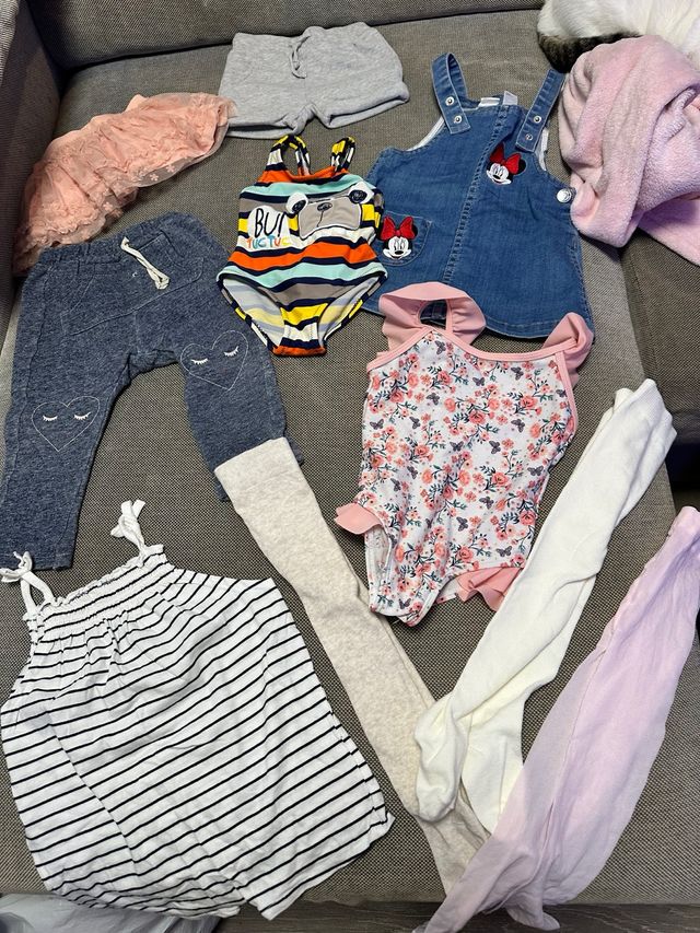 Lote Ropa Bebé Niña