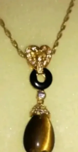 Gargantilla mujer bañada en oro