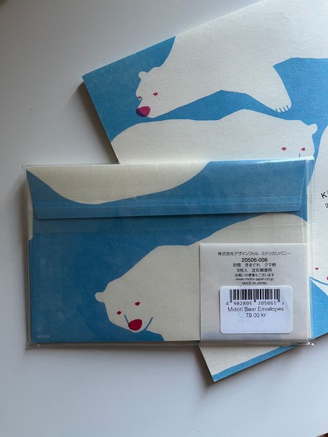 Kit Escritura Midori Osos Polares