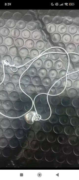 Collar Corazón Plata 925