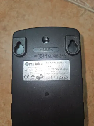 Cargador Metabo NiCd + NiMH C45